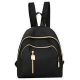 Women's Solid Bag Laptop Backpack Slim