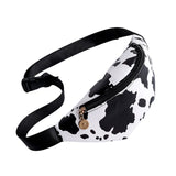 Leopard Print Small Chest Bag Before Christmas Backpack