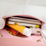 Tassel Shoulder Bag for Women with Letter Purse, Small Messenger Bag