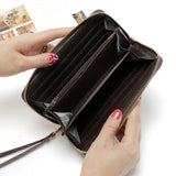 Women Lichee Phone Road Purse Pattern Bag Wallet