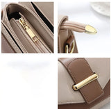 Leather Women's Shoulder Bag Crossbody Messenger Handbag