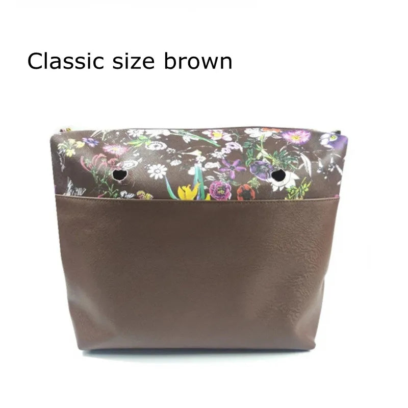 Inner Lining Zipper Pocket for O Bag Advanced Insert with Waterproof Coating