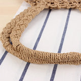 Mori Style Straw Woven Tote Bag