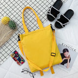 Canvas Messenger Bag Female Autumn Large-capacity Crossbody Shoulder Bag