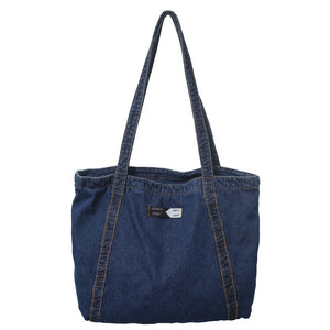Japanese Denim Bag Hong Kong Wind Canvas Bag