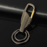 Metal Car Keyring Pendant Key Chain Bag Men's Belt Waist Buckle Keychain