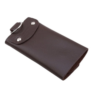 Keychain Organizer Leather Key Wallet Car Keychain Men Women Key Case Gift