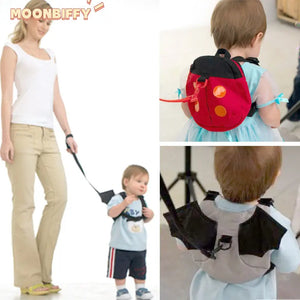 Kids Safety Harness Backpack Leash Anti-lost Cartoon Animal Bag