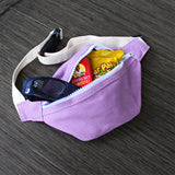 Personalized Kids Waist Bag Colorful Zipper Fanny Pack