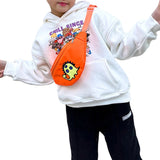Kids Girls Casual Unicorn/Dinosaur Chest Bag Zipper Waist Bag