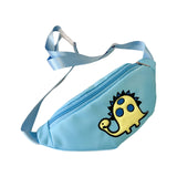 Kids Girls Casual Unicorn/Dinosaur Chest Bag Zipper Waist Bag