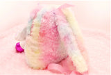 Girls Unicorn Fur Backpack Soft Plush Shoulder Bag