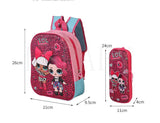 Kindergarten Backpack For Girls Cartoon LOL Doll Children's Schoolbag