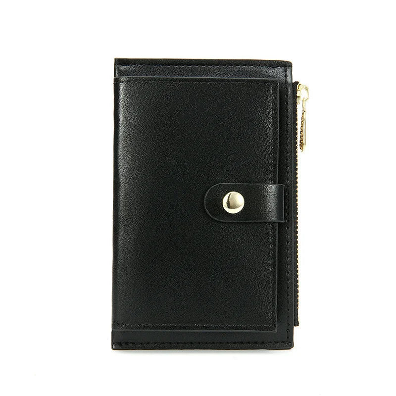Female Coin Purse Short Wallet PU Leather Clutch Bag
