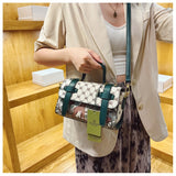 Mesh Red High Crossbody Tote Bag for Women