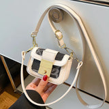 One Shoulder Cross Body Small Square Bag Girl