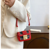 One Shoulder Cross Body Small Square Bag Girl