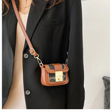 One Shoulder Cross Body Small Square Bag Girl