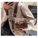 Maple Leaf One Shoulder Crossbody Handbag