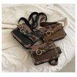 Maple Leaf One Shoulder Crossbody Handbag
