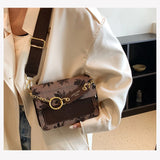 Maple Leaf One Shoulder Crossbody Handbag