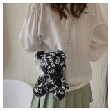 Cute Bear Chain Shoulder Bag