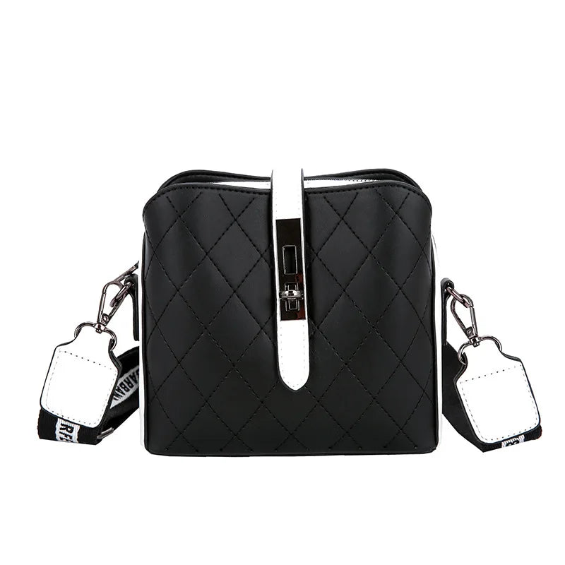 Square Bag pu women shoulder bag women crossbody bag 1801