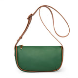 Vintage Leather Sling Handbag Lady Tote Shoulder Crossbody Bag