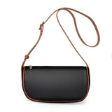 Vintage Leather Sling Handbag Lady Tote Shoulder Crossbody Bag