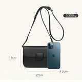 Leather Messenger Bag for Women Casual Vintage Shoulder Purse
