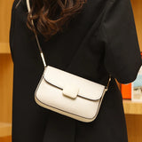 Leather Messenger Bag for Women Casual Vintage Shoulder Purse