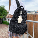 Harajuku Women Backpack for Teenage Girl Student Schoolbag