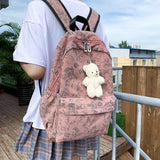 Harajuku Women Backpack for Teenage Girl Student Schoolbag