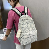Harajuku Women Backpack for Teenage Girl Student Schoolbag