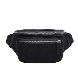 Corduroy Wild Dumpling Bag Casual Waist Bag Women's Bag