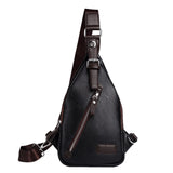 Large Capacity Leather Canvas Shoulder Bag