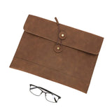 Men's Retro Business Briefcase File Bag W3-012
