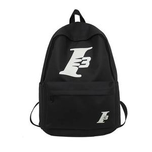 Oxford Cloth Waterproof Backpack Student Schoolbag Men Women