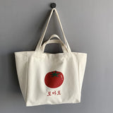 Retro Ins Letter Canvas Bag Men's and Women's Shoulder Bag