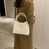Fashion Ladies Shoulder Bag Leather Crossbody Top-handle for Women