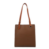 Women's PU Leather One Shoulder Bag Large Capacity Casual Handbag