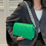 Women Shoulder Bag Flap Ladies Handbags Chain Underarm Bags