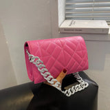 Women Shoulder Bag Flap Ladies Handbags Chain Underarm Bags