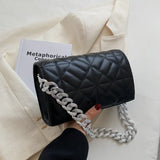 Women Shoulder Bag Flap Ladies Handbags Chain Underarm Bags