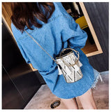 Wild Straw Bucket Bag Shoulder Handbag Tassel Chain Messenger Bohemia Travel Bag