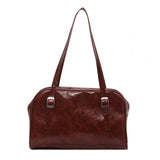 Large Capacity Travel Bags Luggage PU Leather Bag Retro Shoulder Bags