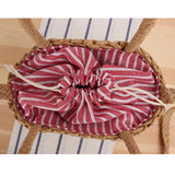 Straw Bag Seaside Holiday Beach Bag Small Fresh Shoulder Woven Bag