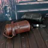 Retro Small Leather Bag Men's Personalized Satchel