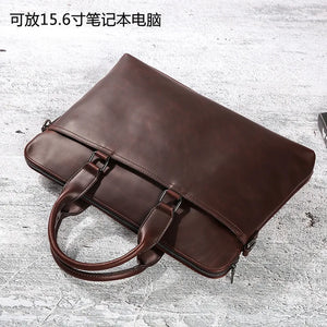 Retro Men's Business Bag Briefcase Shoulder Bag