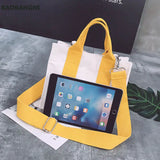 Canvas Shoulder Bag Large Capacity Ladies Handbag